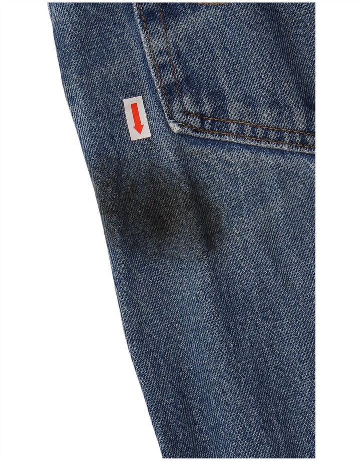 Lee Herre Regular Fit Straight Jeans W36 L32 Blå Bomuld