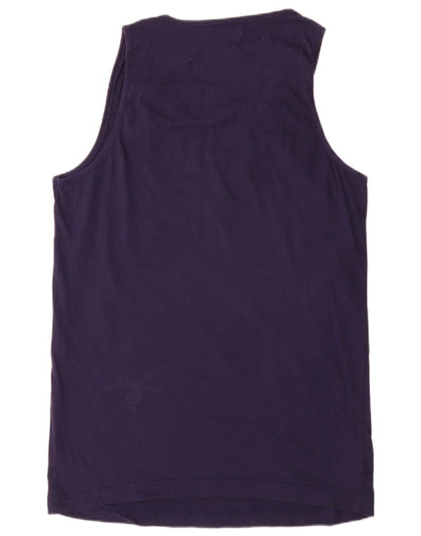 Kappa Herrevest Top 2XL Marineblå Bomuld