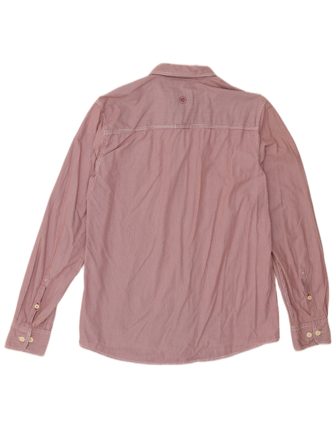 Fat Face Herre Classic Fit skjorte Medium Red Pinstripe Bomuld