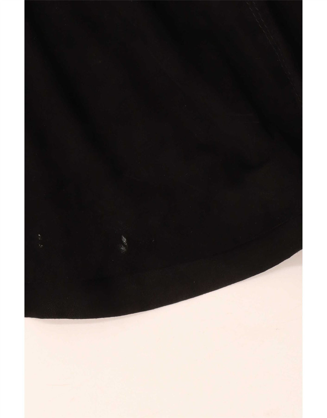 Vintage Dame Ruskind Nederdel Small W26 Sort Læder