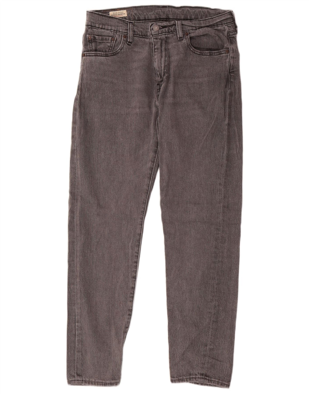 Levi's Herre 512 Slim Tapered Jeans W30 L30 Grå Bomuld