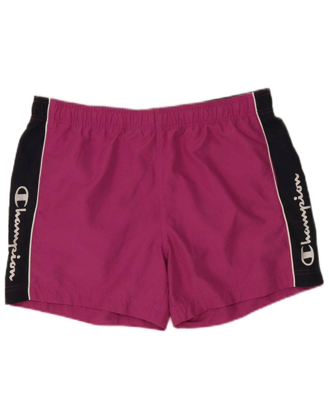 Champion Herre grafiske svømmeshorts Large Purple Colourblock Polyester