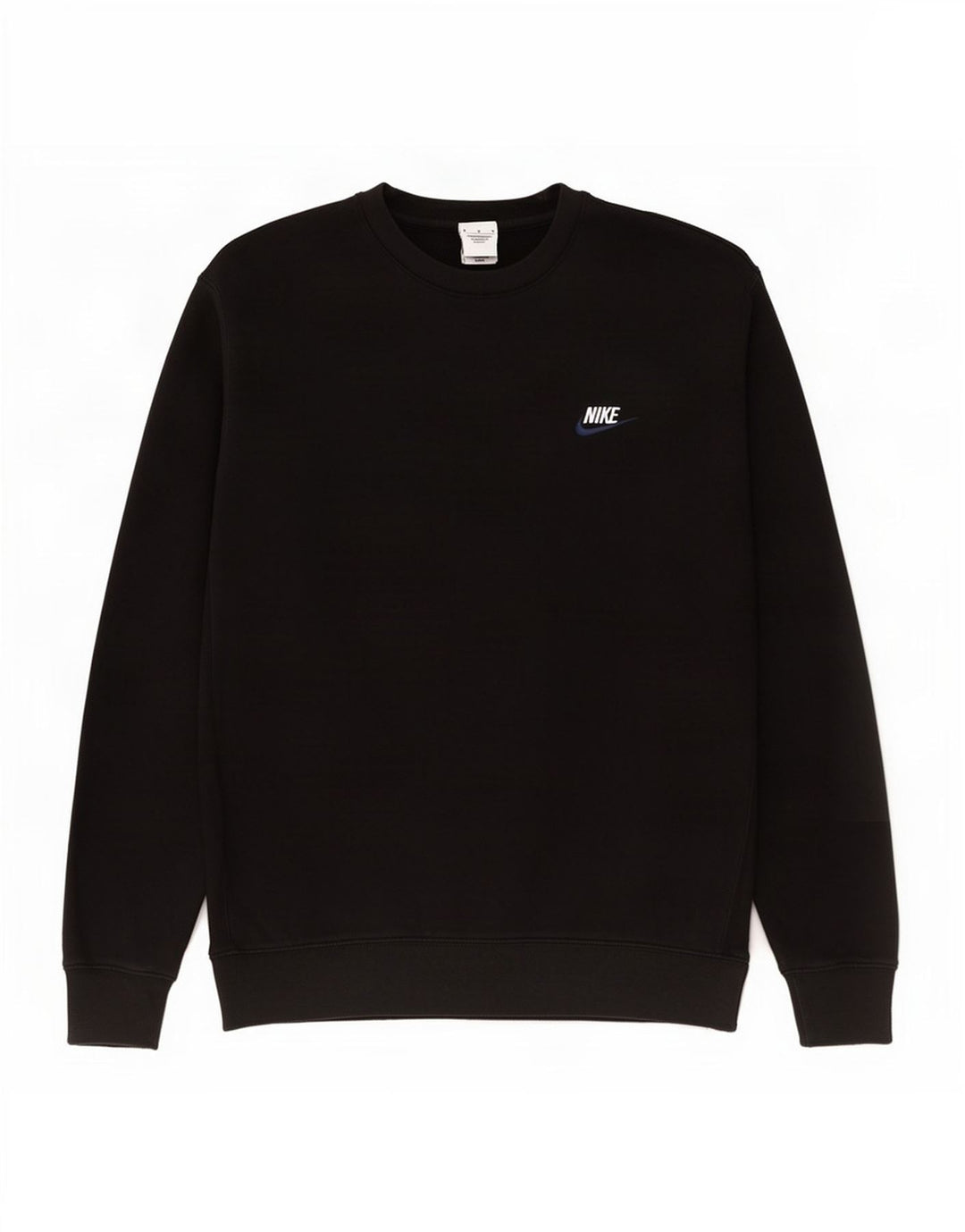 Nike Herre sweatshirt Jumper Medium Sort Bomuld