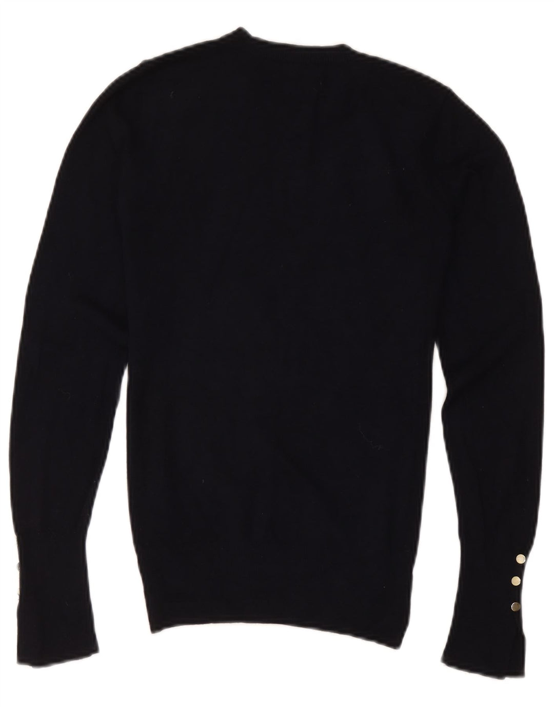 Zara Dame sweater med rund hals DK 12 Medium Sort Viscose