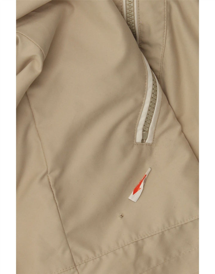 Champion Herre Bomber Jacket UK 42 XL Beige Colourblock Polyester