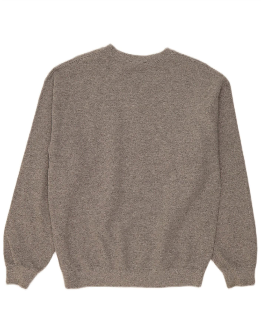 TOPSHOP Mens Paris Graphic Sweatshirt Jumper Medium Grey Flecked