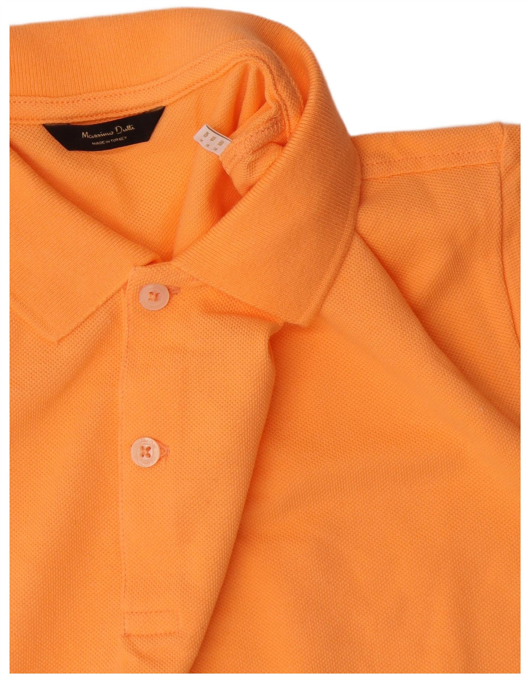 Massimo Dutti Herre poloshirt Medium Orange Bomuld