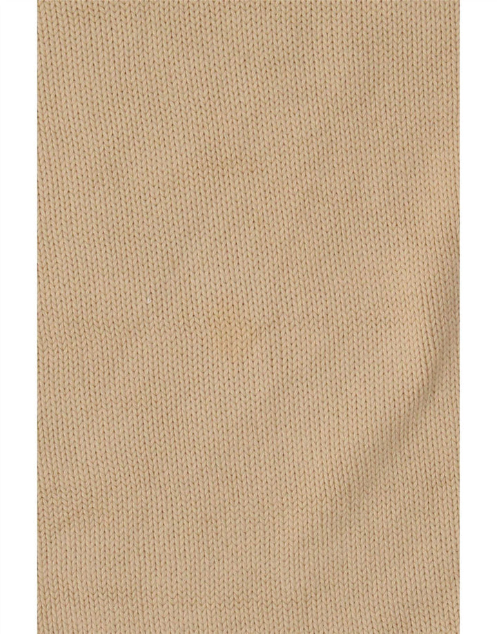 Marks & Spencer Herre V-hals sweater Stor Beige Bomuld