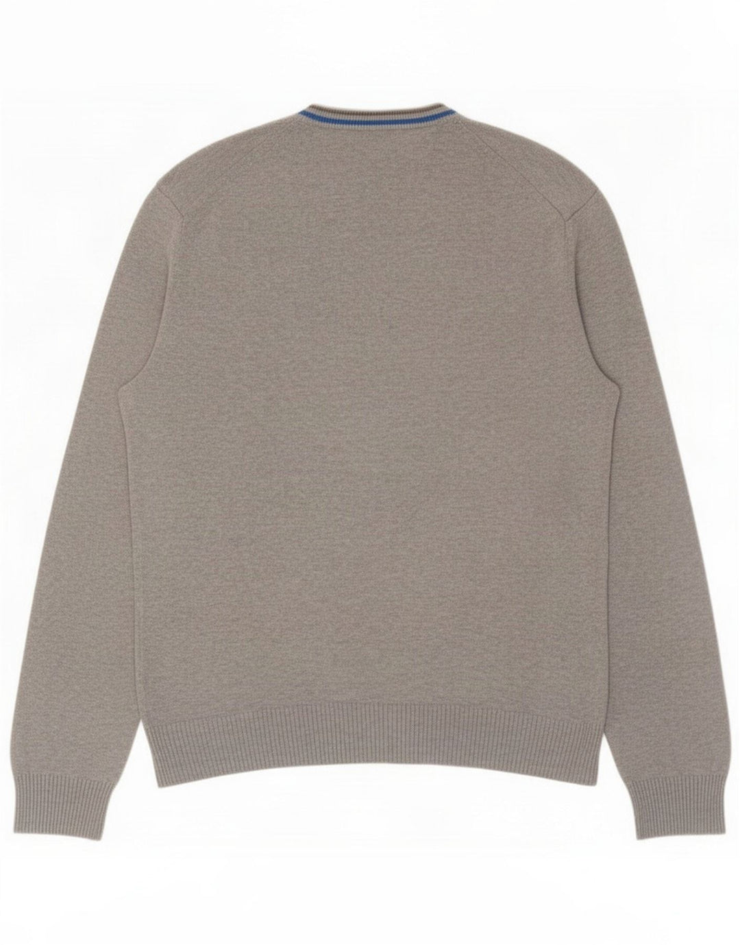 Penguin Herre sweater med rund hals mellemgrå