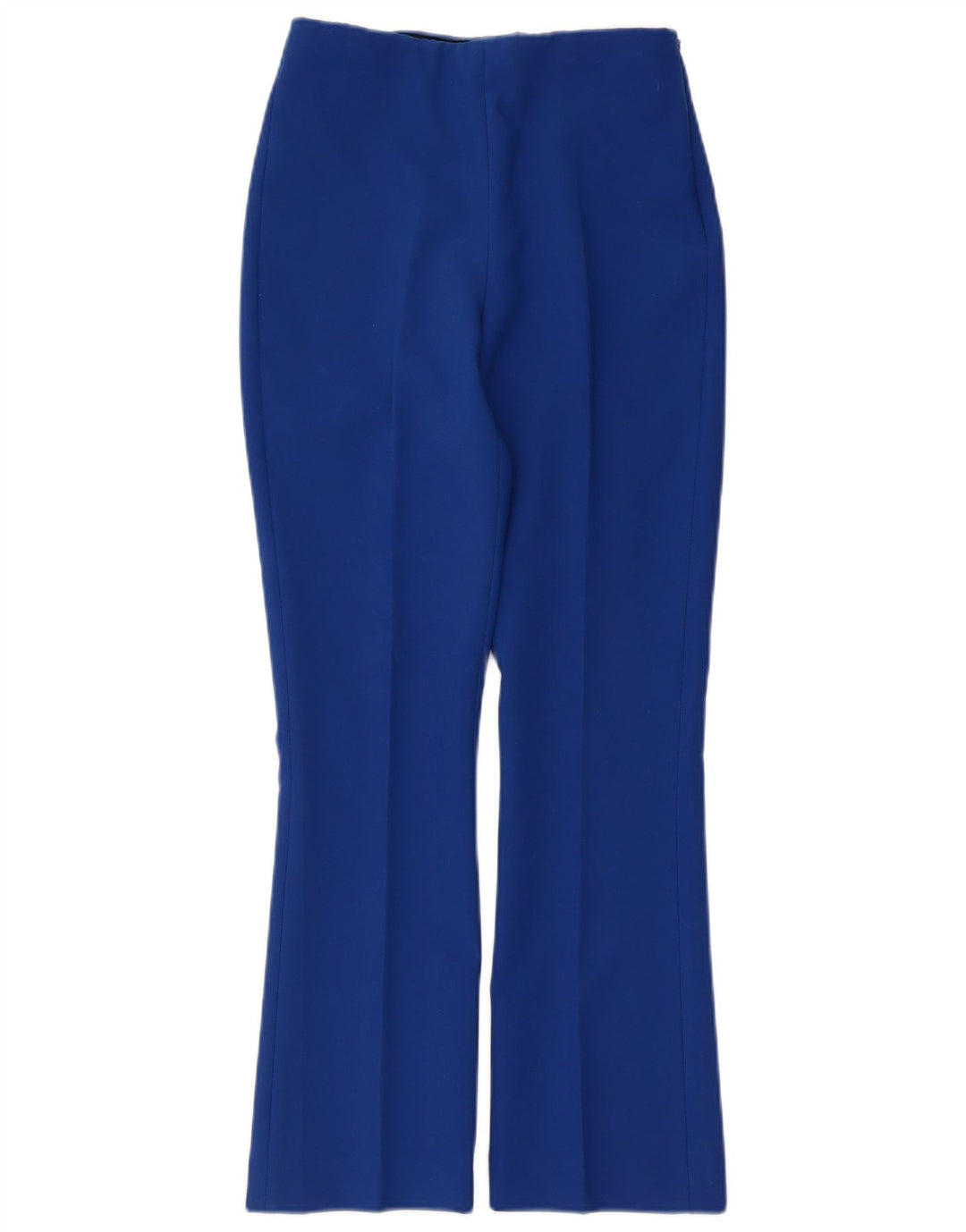 Zara Dame Bootcut Casual Bukser XS W24 L26 Blå Polyester
