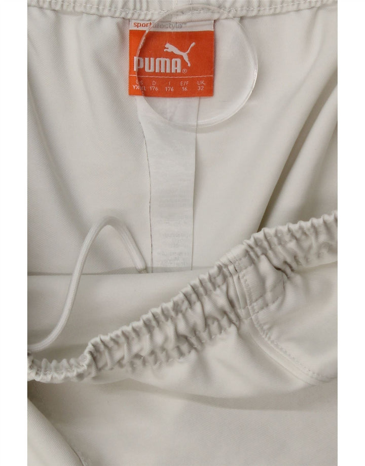 PUMA Boys Sport Shorts 15-16 Years  White