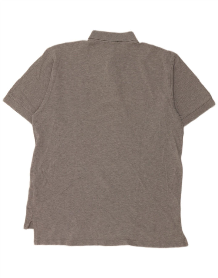 Gant herre poloshirt XL grå bomuld