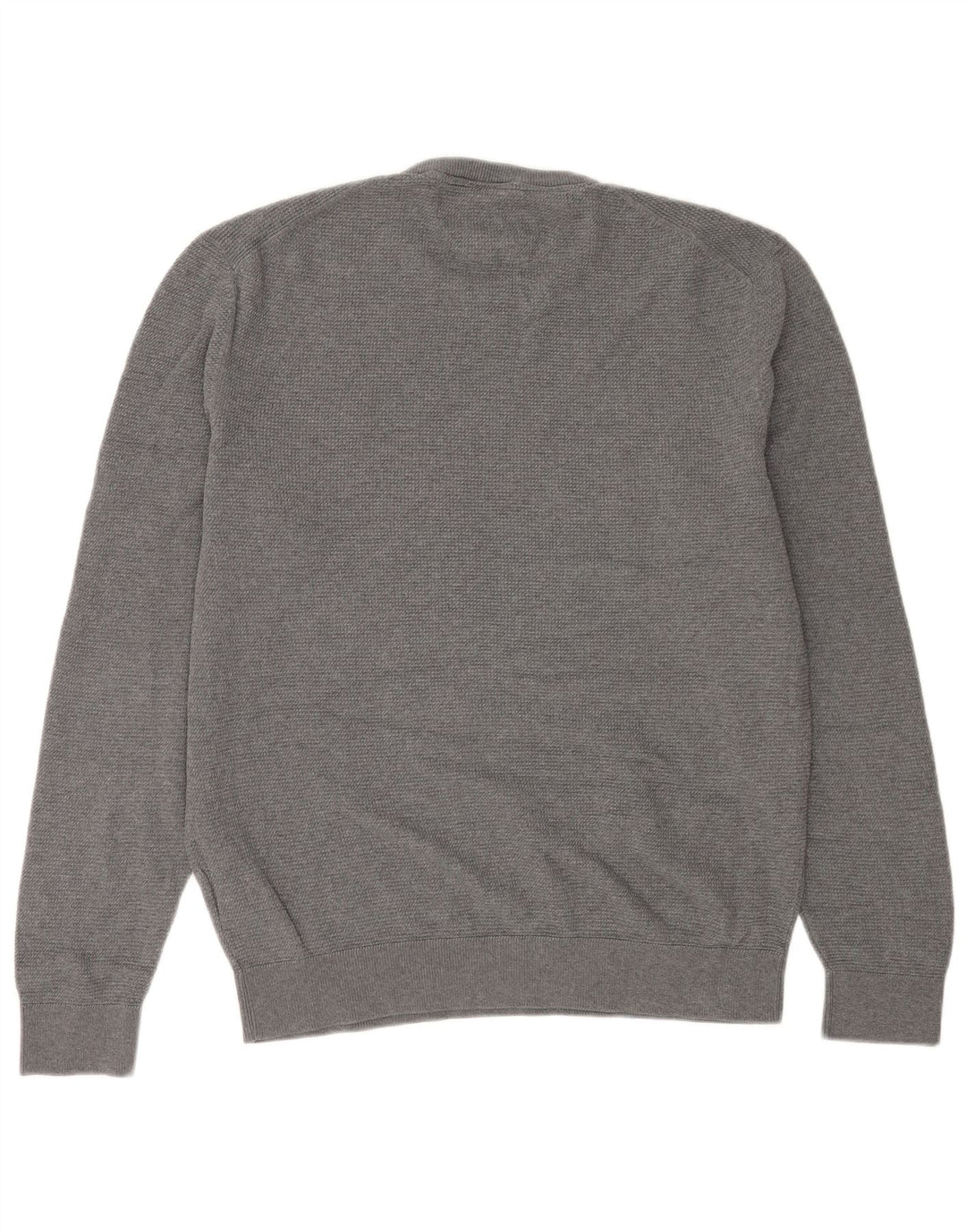 Lerros Herre sweater med rund hals XL grå bomuld