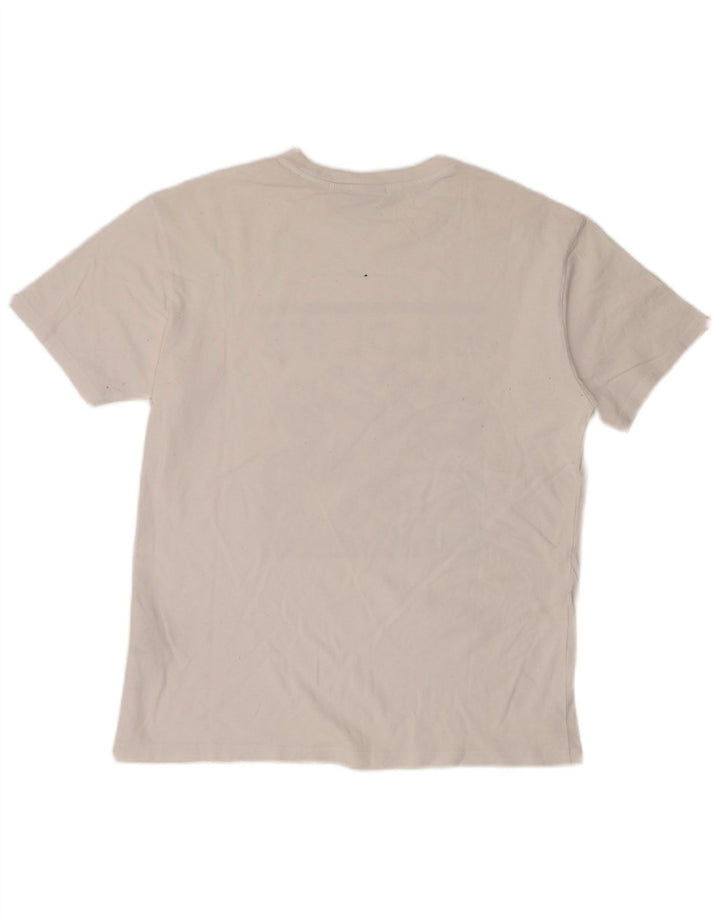 Napapijri Herre grafisk T-shirt top lille hvid