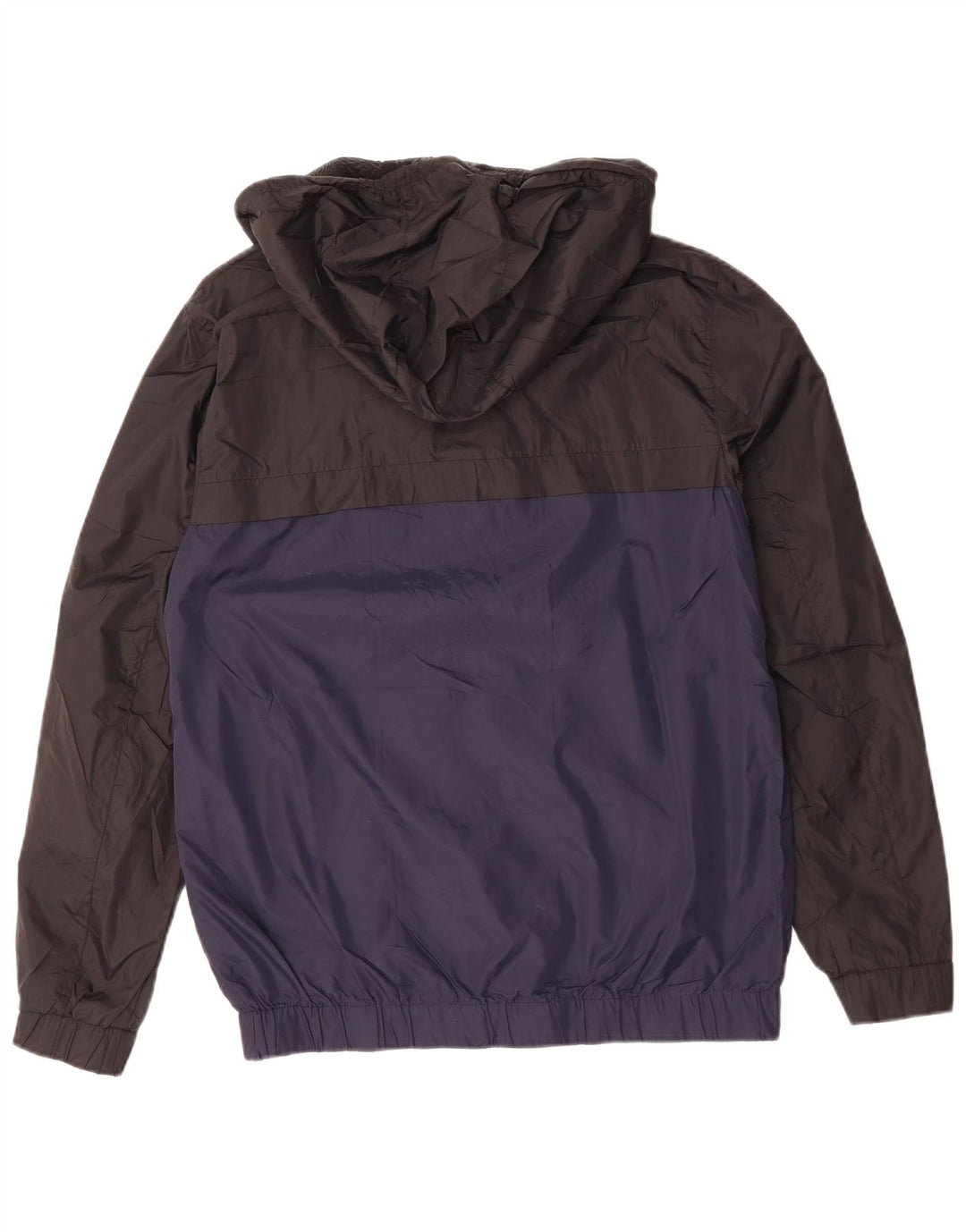 CALVIN KLEIN JEANS Grafisk regnjakke til mænd UK 38 Medium Blue Colourblock