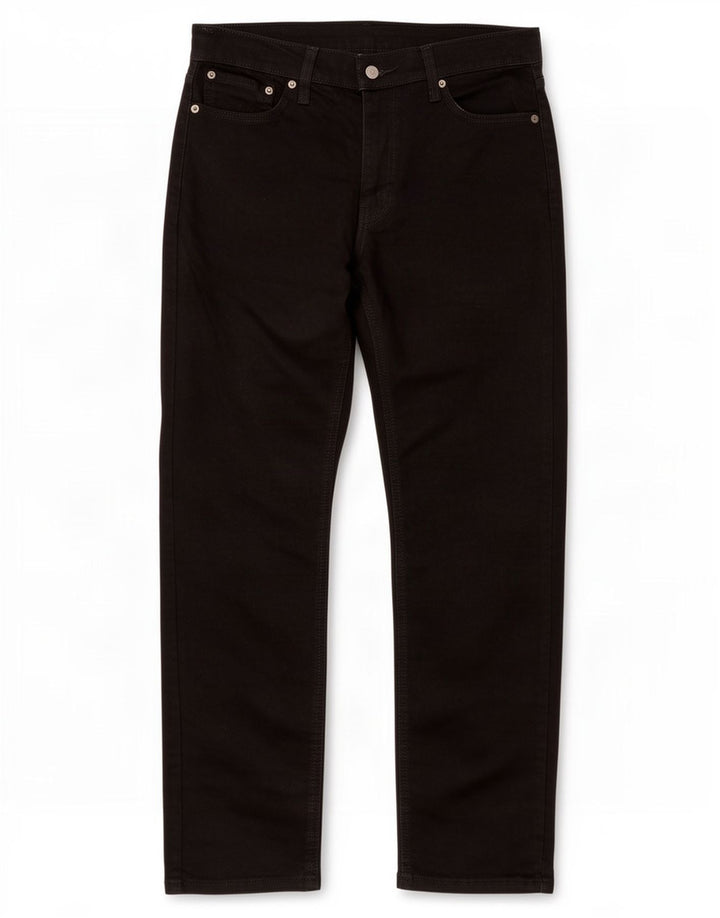 Levi's Herre 541 Athletic Tapered Jeans W32 L32 Sort Bomuld