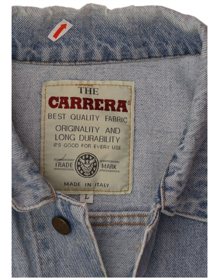 CARRERA Denimjakke til mænd UK 40 Large Blue