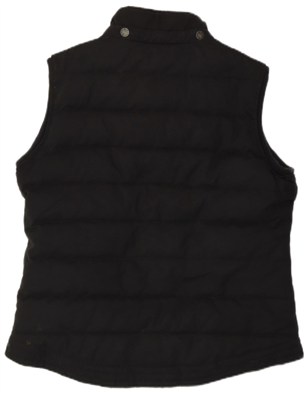 Fat Face Womens Polstret Gilet UK 14 Large Black Polyester