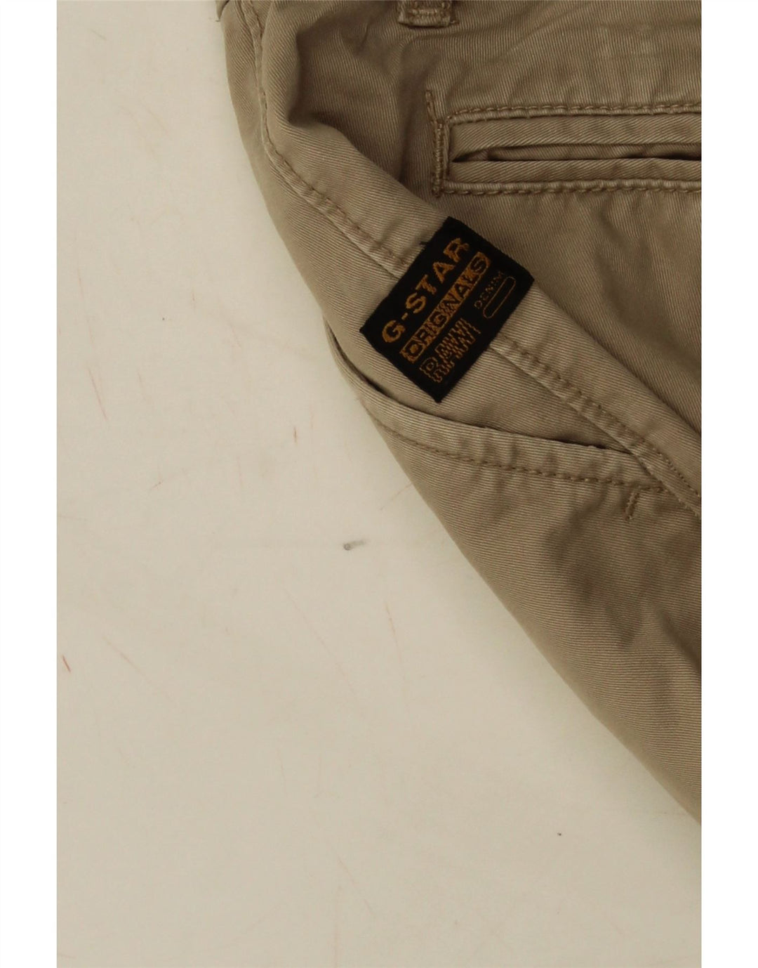G-Star Straight Chino Bukser til mænd W32 L33 Beige