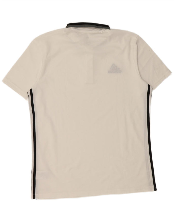Adidas Herre Climalite Polo Shirt Stor hvid polyester