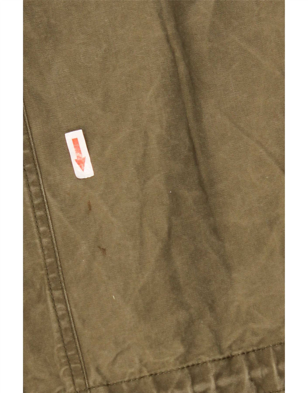 Bomboogie Herre Hooded Parka Jacket UK 42 XL Khaki Cotton