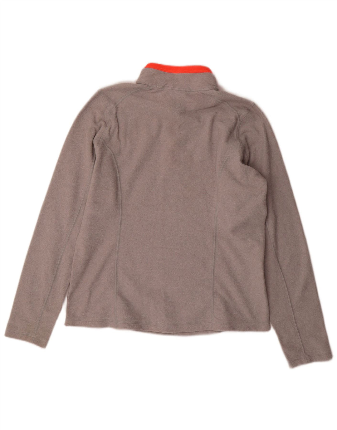THE NORTH FACE Fleecetrøje med lynlås til kvinder UK 14 Medium Grey Polyester