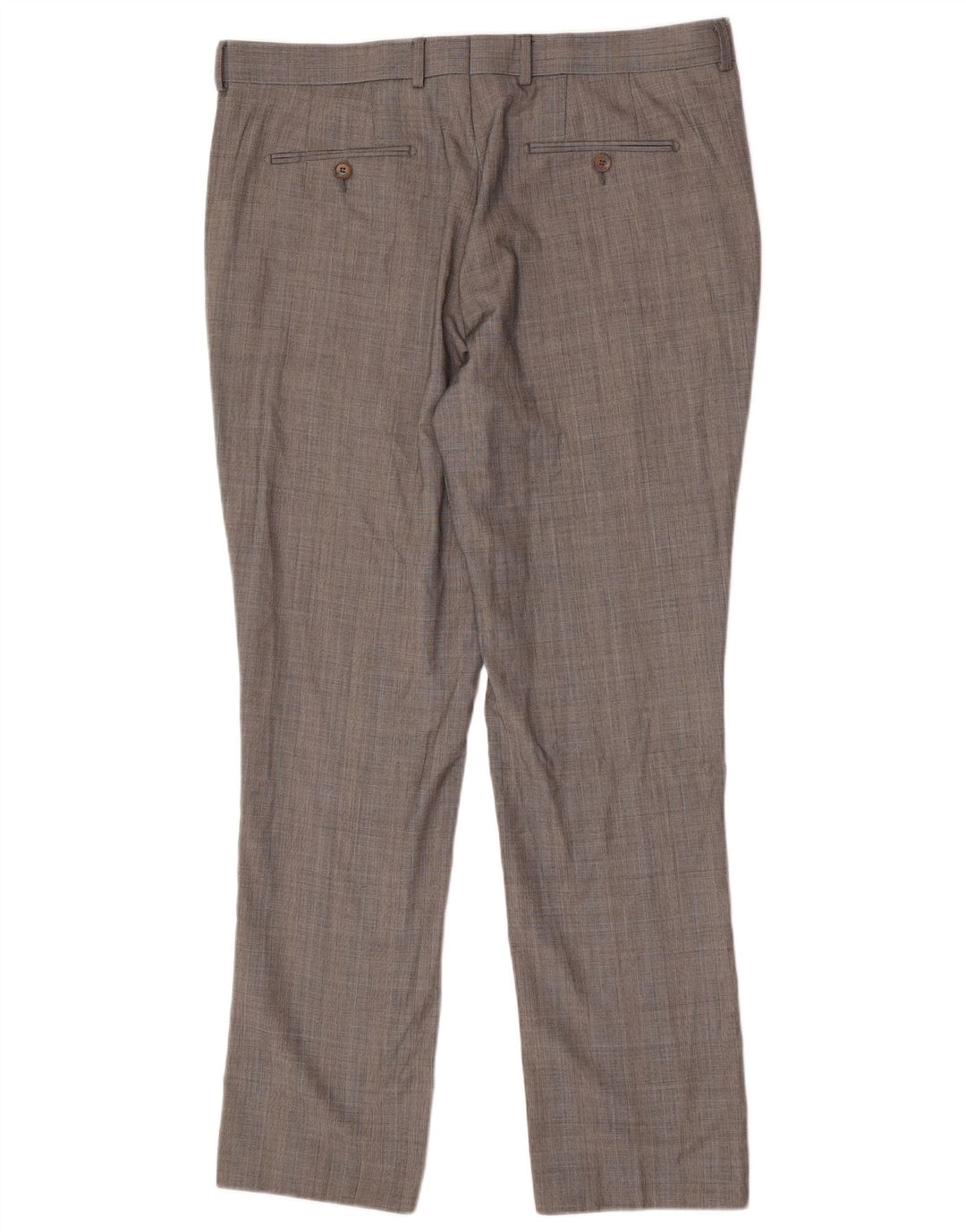 French Connection Herre Regular Casual Bukser W38 L32 Grå Houndstooth