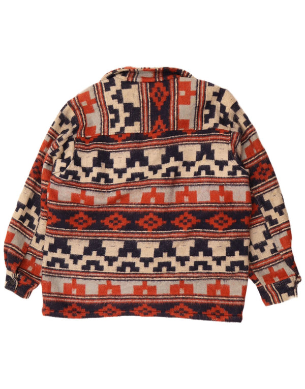 Charro Herre 4-knaps blazerjakke UK 42 XL Flerfarvet Geometrisk