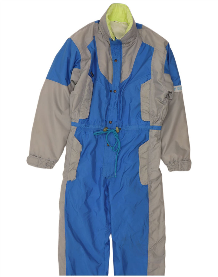 Brugi Ski Jumpsuit til mænd Large Blue Colourblock