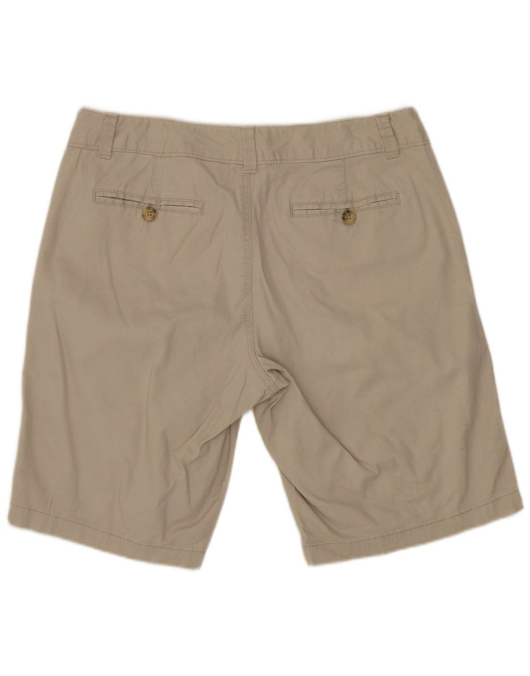 Dockers Chino Shorts til kvinder US 8 Medium W30 Beige Bomuld