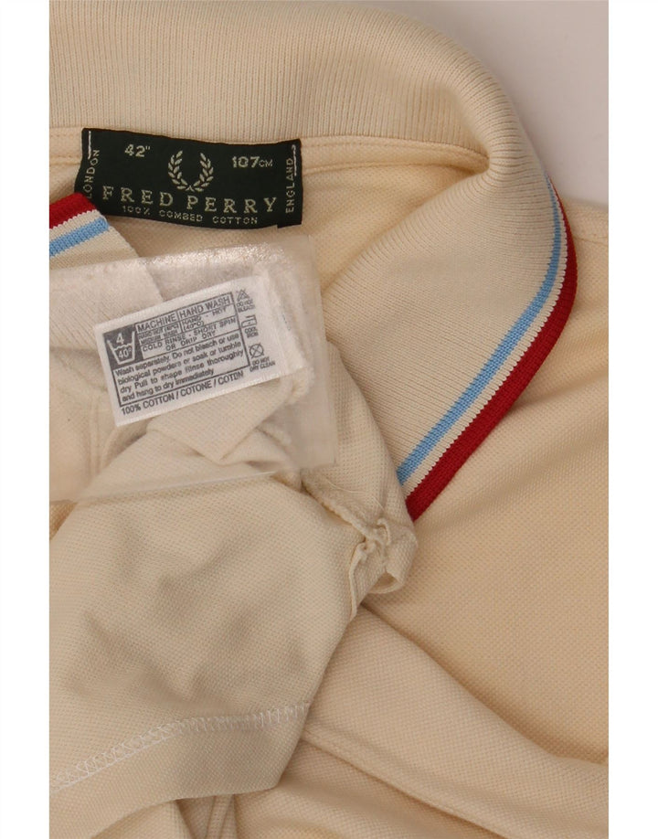 FRED PERRY Poloshirt til mænd Medium Beige Bomuld