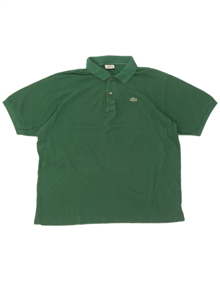 Lacoste Herre Polo Shirt Str. 7 2XL Grøn Bomuld