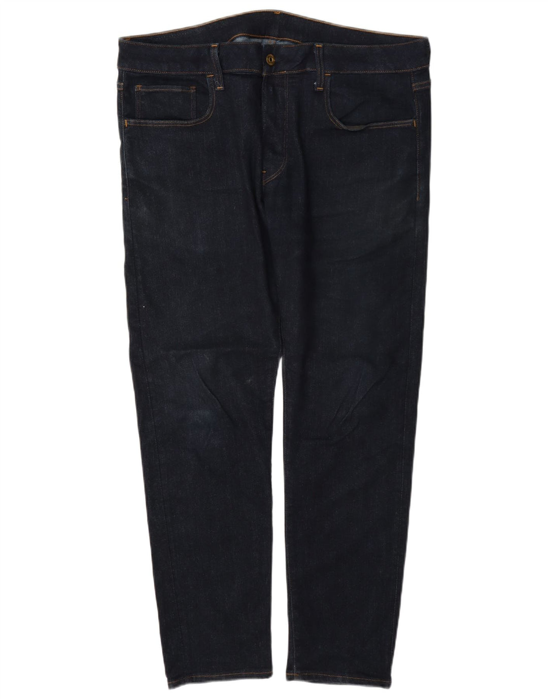 G-Star Slim Jeans til mænd W35 L30 Marineblå bomuld