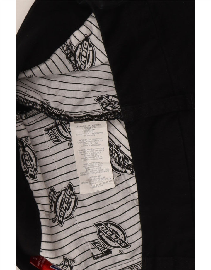 Dickies lige nederdel til kvinder US 5 Small W28 Sort bomuld