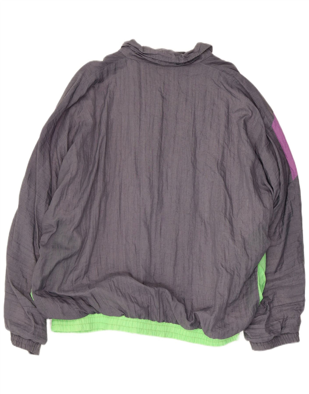 CLIPPER Træningsdragt til mænd Topjakke UK 46 2XL Grå Colourblock Bomuld