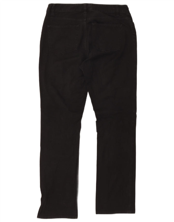 CHAPS Lige jeans til kvinder US 8 Medium W32 L31 Sort Bomuld