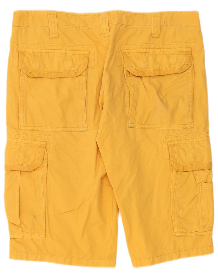 Rifle Herre Cargo Shorts W33 Medium Gul Bomuld