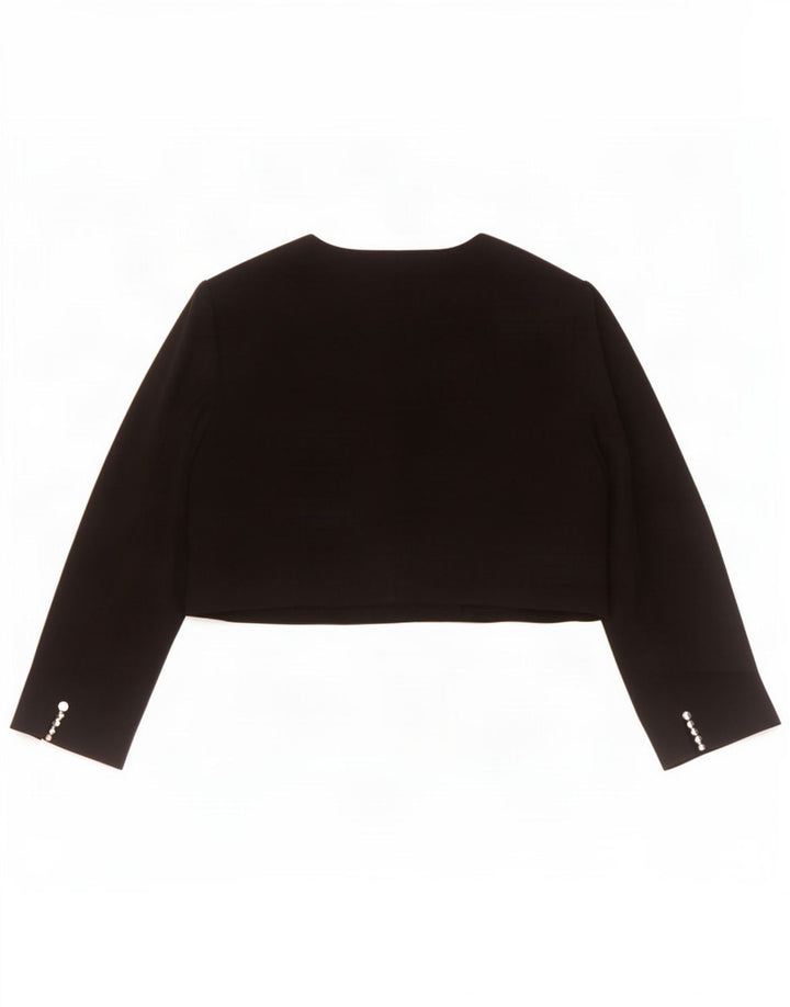 Pierre Cardin Dame Bolero Jacket UK 10 Small Black