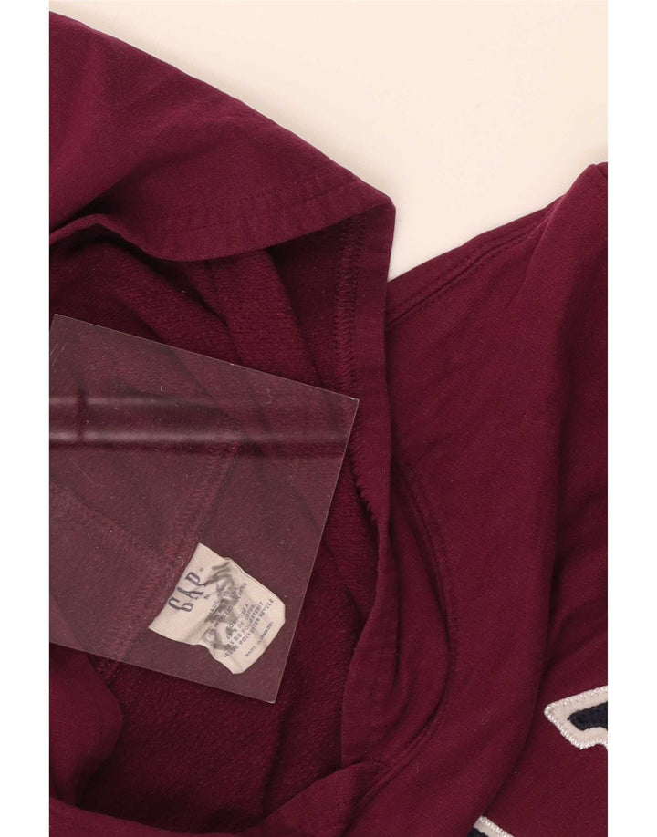 Gap grafisk hættetrøje til kvinder UK 12 Medium Purple Polyester