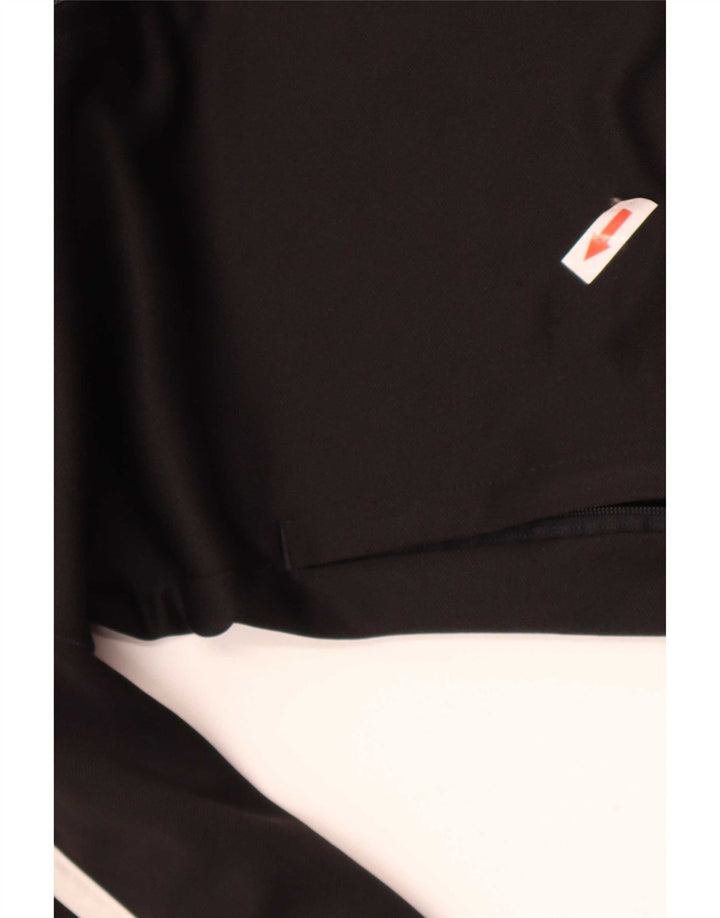 Adidas Dame Climalite Træningsdragt Topjakke UK 4/6 XS Sort Polyester