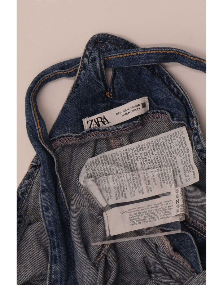 Zara Damebukser Jeans Large W30 L25 Blå Bomuld