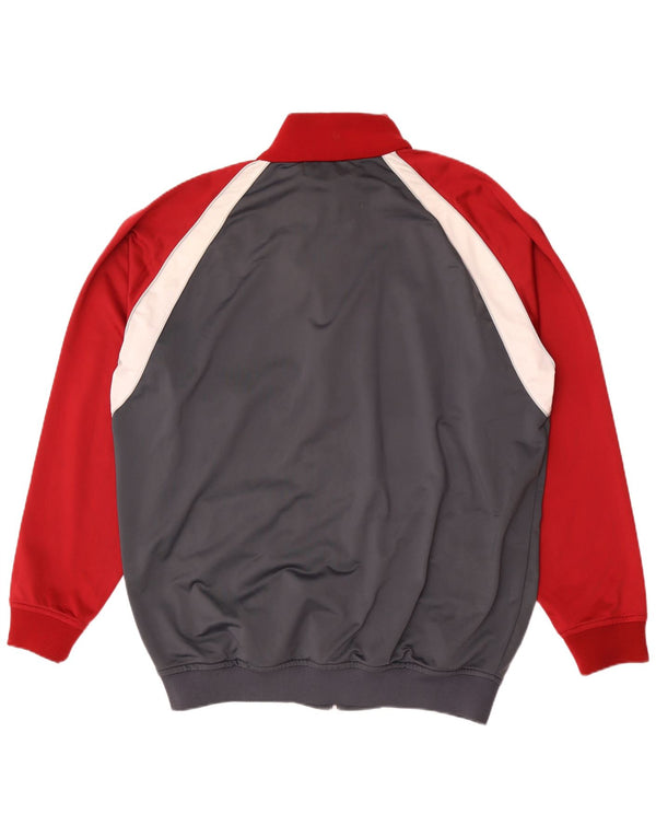 Kappa Træningsdragt til mænd Topjakke 3XL Grå Colourblock Polyester