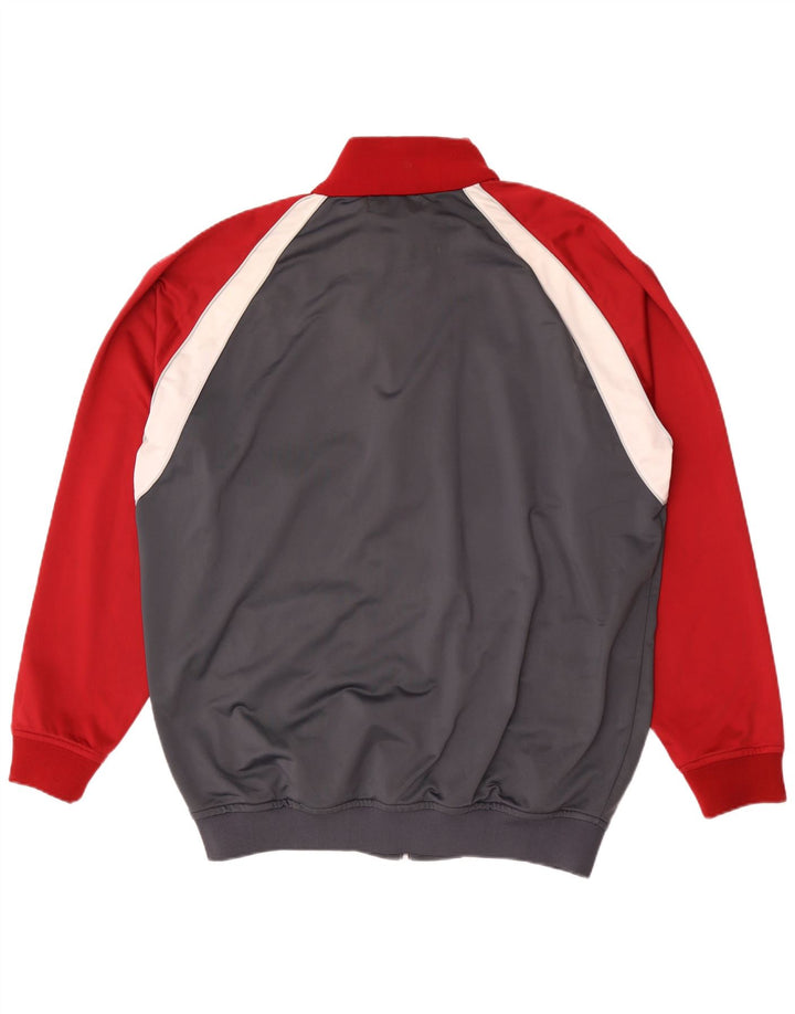Kappa Træningsdragt til mænd Topjakke 3XL Grå Colourblock Polyester