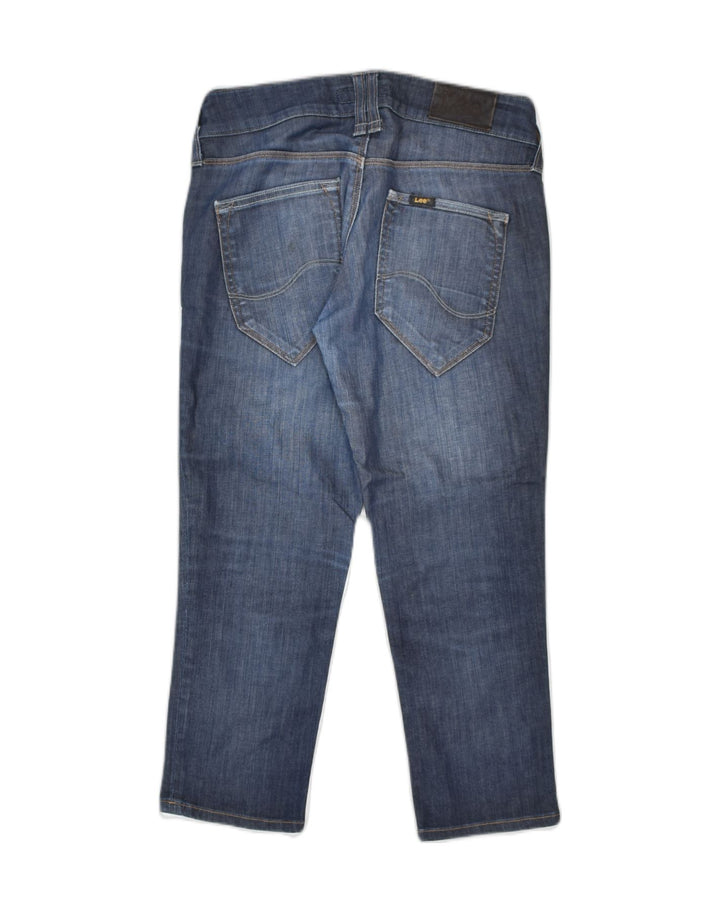 LEE Womens Capri Slim Jeans W30 L22 Blue Cotton Classic | Vintage | Thrift | Second-Hand | Used Clothing | Messina Hembry 