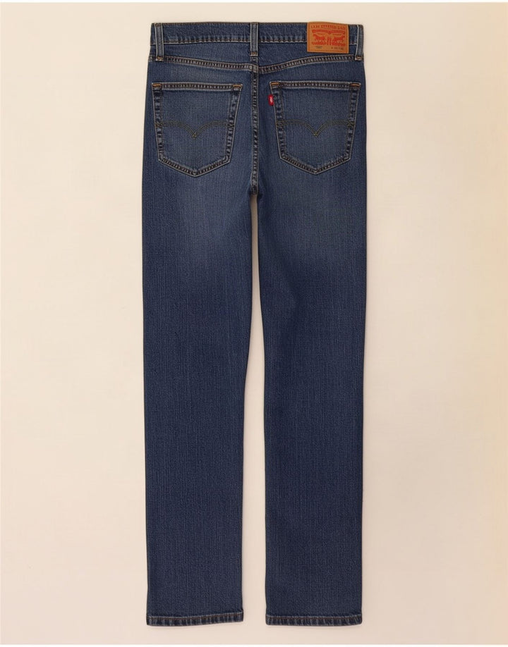 Levi's Herre 502 tilspidsede jeans W31 L32 blå bomuld