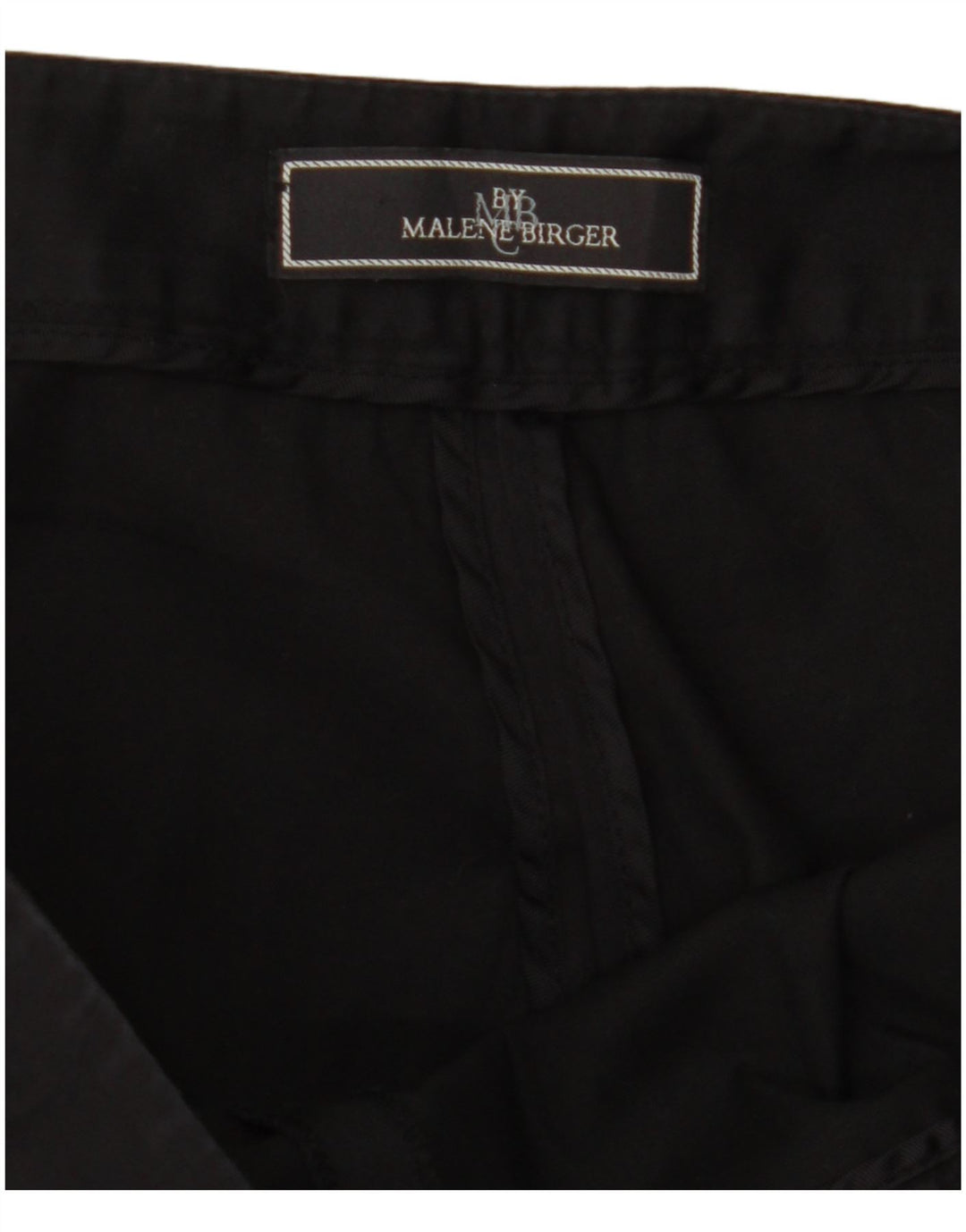 MALENE BIRGER Slim cropped bukser til kvinder W30 L27 Marineblå