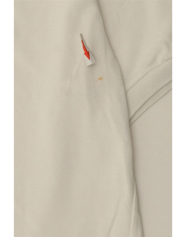 LACOSTE Poloshirt til mænd str. 3 Lille hvid bomuld