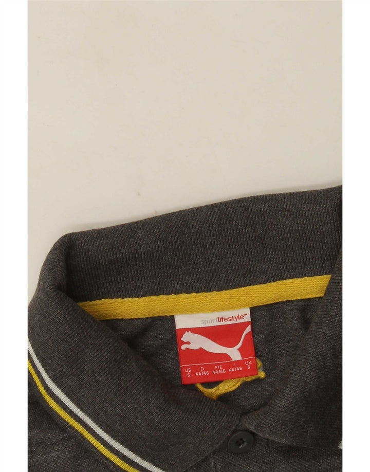 Puma Herre Polo Shirt Lille Grå Flecked