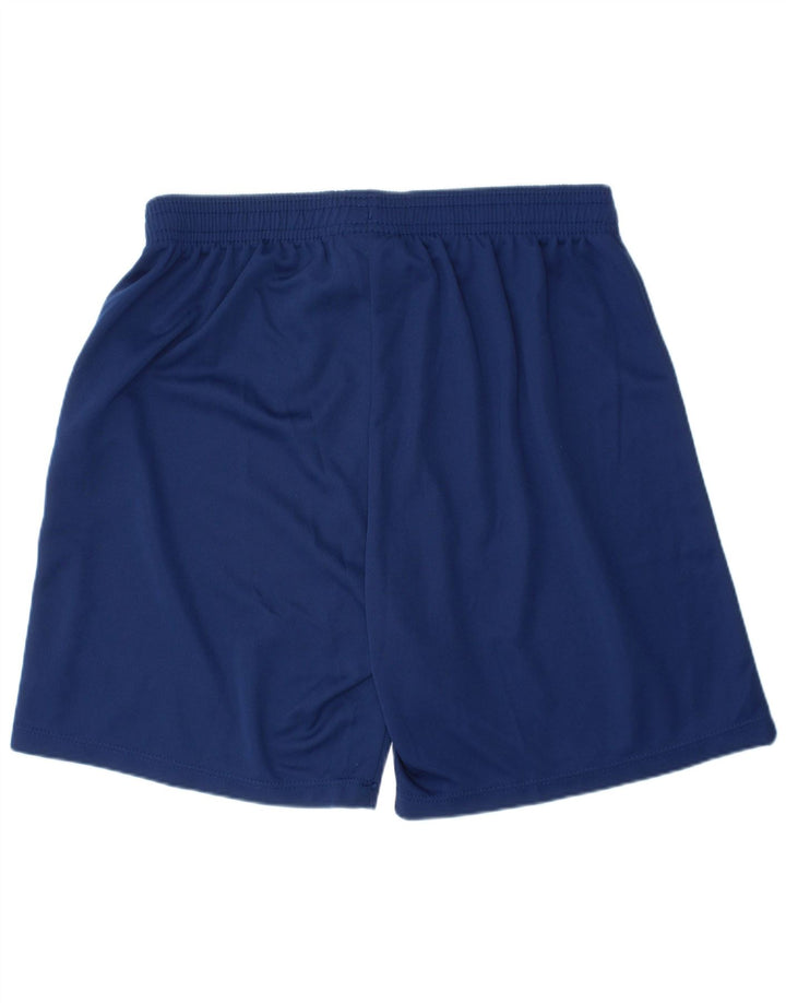 Umbro Boys Sports Shorts 11-12 År Large Navy Blue Polyester