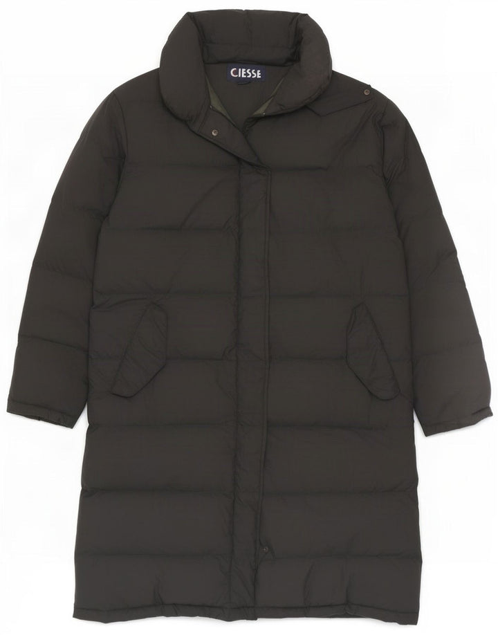 Ciesse Piumini Dame Oversized Polstret Frakke IT 44 Medium Sort